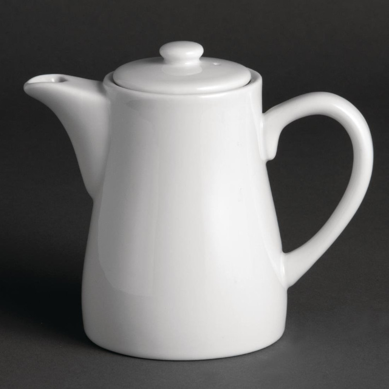 Caffettiera Whiteware 310ml - Olympia - Fourniresto Caffettiera Whiteware 310ml - Olympia - Fourniresto