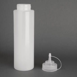 Distributore di salsa 1L trasparente - Vogue - Fourniresto