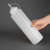 Distributore di salsa 1L trasparente - Vogue - Fourniresto