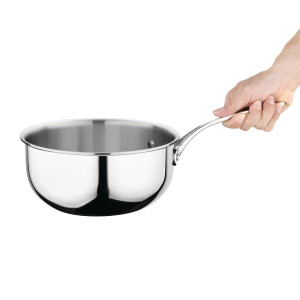 Padella a tre strati con fondo largo - Ø 200mm - Vogue