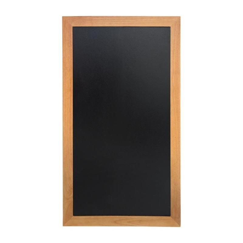 Lavagna murale lunga finitura teak 1000 x 560mm - Securit - Fourniresto Lavagna murale lunga finitura teak 1000 x 560mm - Securit - Fourniresto