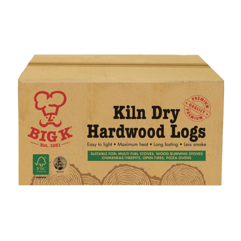Tronchi di legno duro e secco FSC - 8 Kg Tronchi di legno duro e secco FSC - 8 Kg