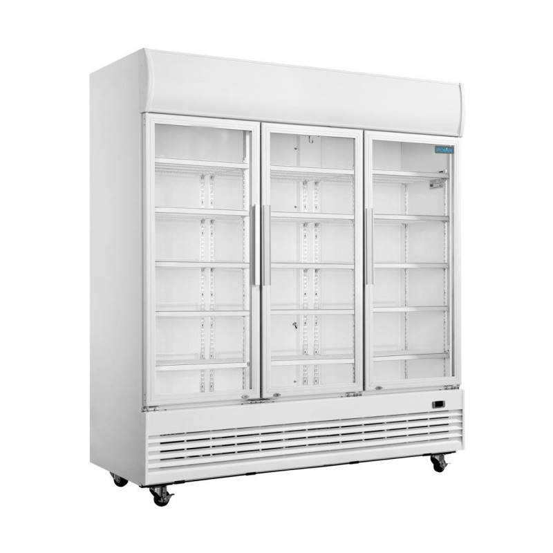 Vetrina Frigorifera Positiva a 3 Porte - 1300 L - Polar Vetrina Frigorifera Positiva a 3 Porte - 1300 L - Polar