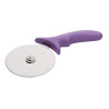 Roulette per Pizza Hygiplas: 102mm, Colore Viola, Allergeni.