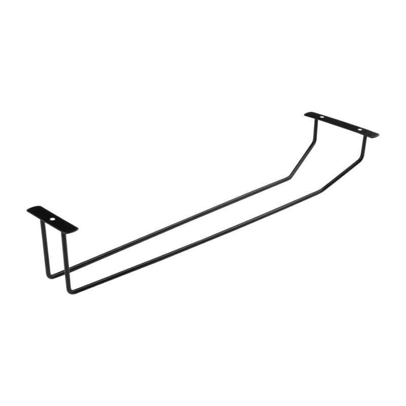 Support bicchieri da vino nero Olympia 406 mm: Eleganza e praticità Support bicchieri da vino nero Olympia 406 mm: Eleganza e praticità