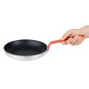 Padella in alluminio antiaderente con manico rosso Ø 240mm Hygiplas