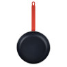 Padella in alluminio antiaderente Ø 280 mm - Hygiplas Manico Rosso SEO: Cottura senza problemi, Rivestimento Teflon Platinum Plu
