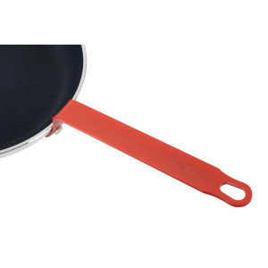 Padella in alluminio antiaderente Ø 280 mm - Hygiplas Manico Rosso SEO: Cottura senza problemi, Rivestimento Teflon Platinum Plu