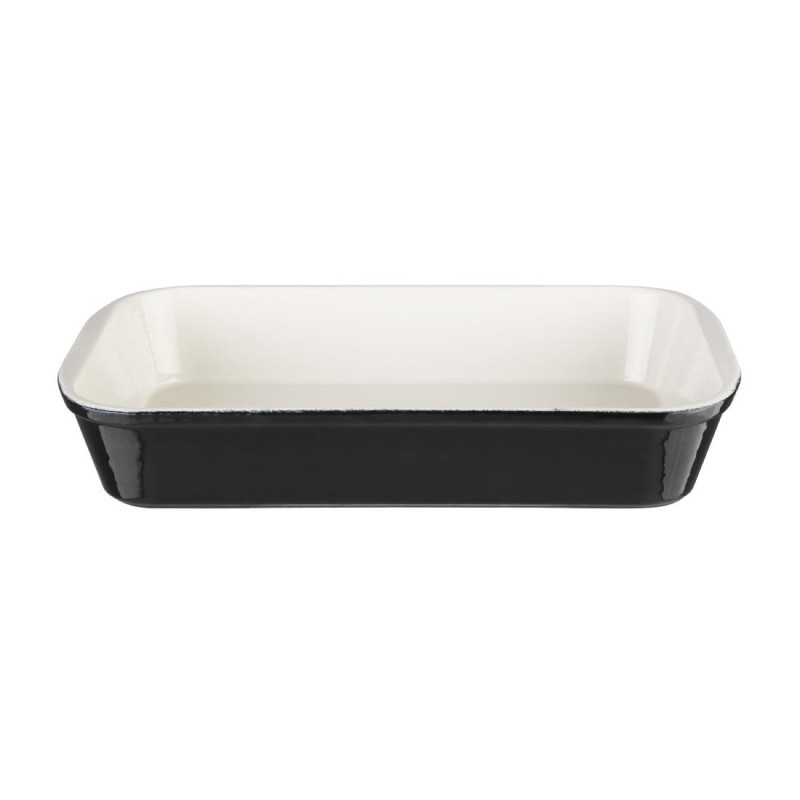 Piatto da arrosto in ghisa nera 355x220mm Vogue - Cucina professionale Piatto da arrosto in ghisa nera 355x220mm Vogue - Cucina professionale