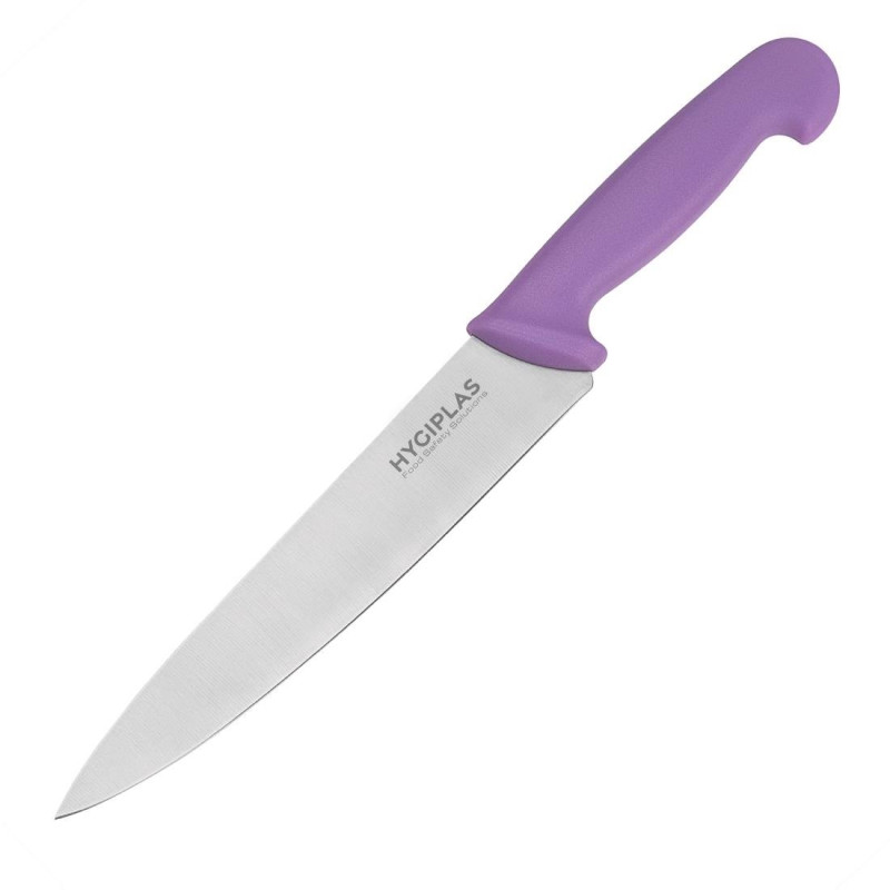 Coltello da cucina Hygiplas - Precisione 215mm, Manico Viola Coltello da cucina Hygiplas - Precisione 215mm, Manico Viola
