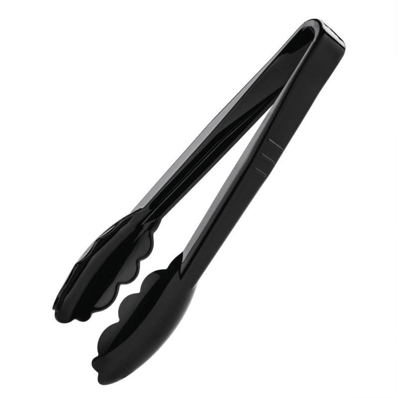 Pinza Nera 230 mm Vogue - Cucina Professionale & Robusta Pinza Nera 230 mm Vogue - Cucina Professionale & Robusta