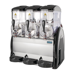 Macchina per granita Polar Serie G 3 x 12 L: Potente sistema per bevande golose
