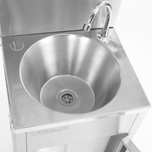 Lavabo mobile Vogue 12,5 L in acciaio inossidabile 430 - Igiene e praticità