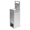 Lavabo mobile Vogue 12,5 L in acciaio inossidabile 430 - Igiene e praticità