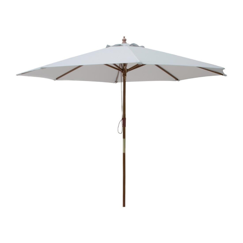 Ombrellone Rotondo Grigio 3m Bolero - Eleganza e Protezione UV Ombrellone Rotondo Grigio 3m Bolero - Eleganza e Protezione UV