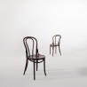 Sedie Bistrot in Legno Curvato Finitura Noce. Fascino e Comfort per il Tuo Ristorante.