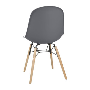 Sedia Arlo Grigio Scuro - Set di 2 Bolero: Comfort, robustezza ed eleganza
