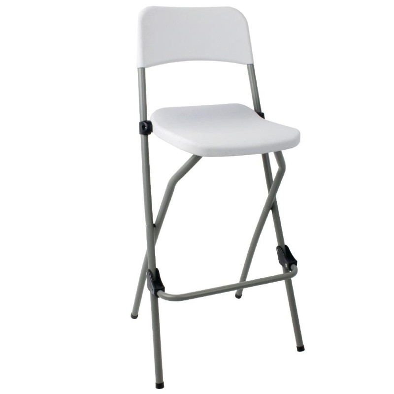 Sgabelli alti pieghevoli Bolero - Set di 2 in acciaio resistente Sgabelli alti pieghevoli Bolero - Set di 2 in acciaio resistente