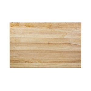 Piatto da tavolo in legno naturale 700 mm Bolero DY727 moderno e robusto
