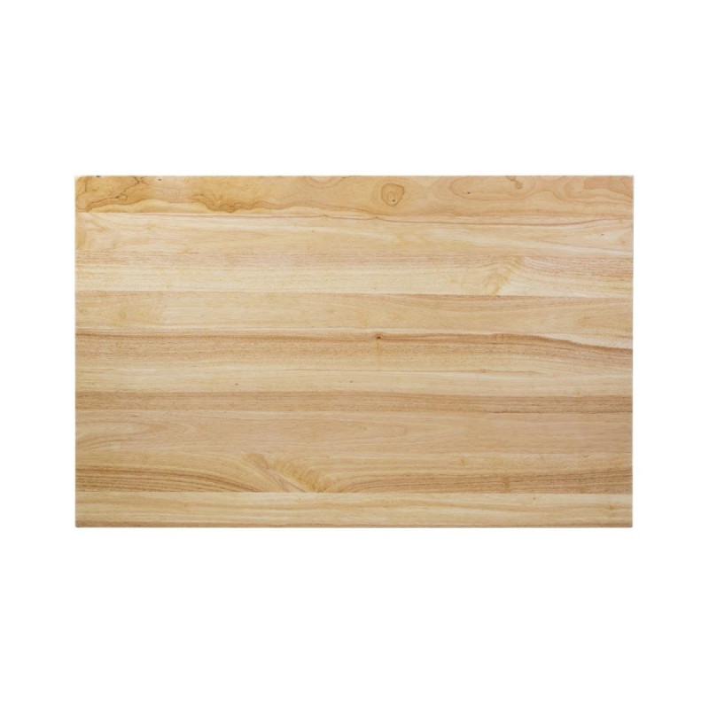 Piatto da tavolo in legno naturale 700 mm Bolero DY727 moderno e robusto Piatto da tavolo in legno naturale 700 mm Bolero DY727 moderno e robusto