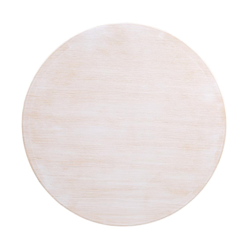 Piatto Tavolo Rotondo Bianco Vintage 600 mm Bolero DY729 Piatto Tavolo Rotondo Bianco Vintage 600 mm Bolero DY729