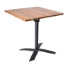 Tavolo Bistrot Pieghevole 70x70 cm - Design moderno ed elegante