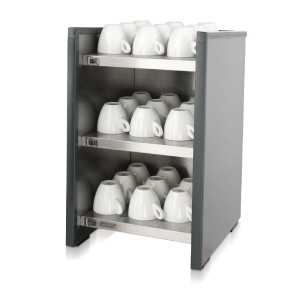 Scaldatasse WHK - 3 livelli | Bravilor Bonamat - Inox & elegante