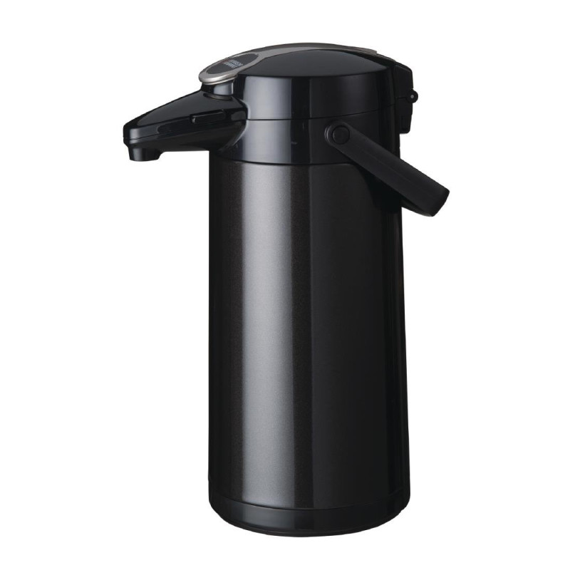 Brocca a pompa nera metalizzata Bravilor Bonamat 2,2L - Prestazioni isolanti Brocca a pompa nera metalizzata Bravilor Bonamat 2,2L - Prestazioni isolanti