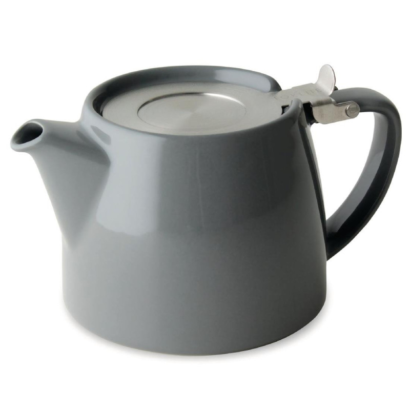 Teiera Grigia 500ml FORLIFE - Ceramica di alta qualità, filtro per tè in acciaio inossidabile Teiera Grigia 500ml FORLIFE - Ceramica di alta qualità, filtro per tè in acciaio inossidabile