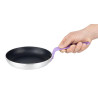 Padella in alluminio antiaderente con rivestimento in Teflon Platine da 200 mm Hygiplas