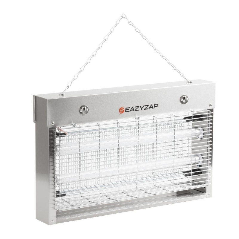 Disinfestatore a LED in acciaio inossidabile 14 W - Eazyzap - Cucina Pro Disinfestatore a LED in acciaio inossidabile 14 W - Eazyzap - Cucina Pro