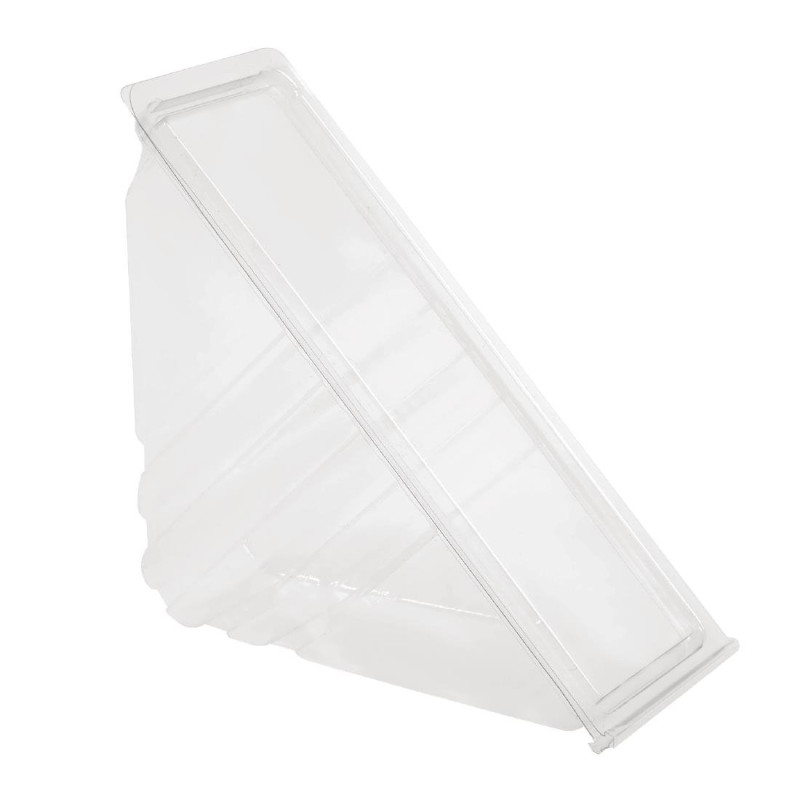 Scatole Sandwich Triangolari Standard Faerch - Lotto da 500, PET Riciclato Scatole Sandwich Triangolari Standard Faerch - Lotto da 500, PET Riciclato