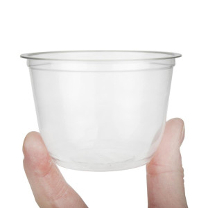 Contenitori trasparenti PET riciclabili da 227 ml - Valorizza le tue creazioni culinarie!