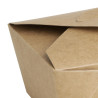 Scatole alimentari in cartone compostabile da 600 ml - Lotto da 400, ecologiche e durevoli