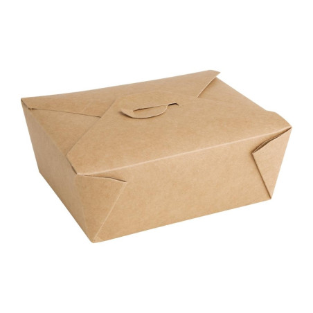 Scatole alimentari in cartone compostabile da 1200 ml - Confezione da 200 | Ecologiche e pratiche