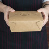 Scatole alimentari in cartone compostabile da 1200 ml - Confezione da 200 | Ecologiche e pratiche