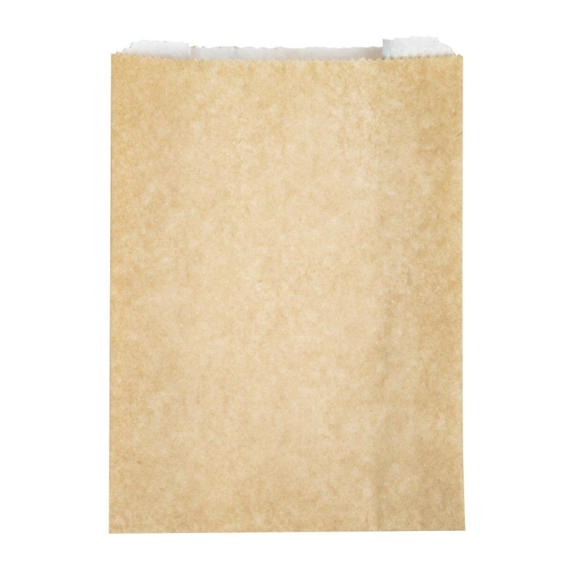 Sacchetti snack caldi compostabili 229 x 165 mm - Confezione da 500 Vegware Sacchetti snack caldi compostabili 229 x 165 mm - Confezione da 500 Vegware