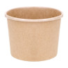 Contenitori per zuppa da 340 ml 98 mm - Lotto da 500 in cartone kraft