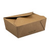 Scatole alimentari in cartone compostabile N°3 da 1800 ml - Lotto di 180 - Vegware - Ecologiche e pratiche!