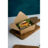 Scatole alimentari in cartone compostabile N°3 da 1800 ml - Lotto di 180 - Vegware - Ecologiche e pratiche!