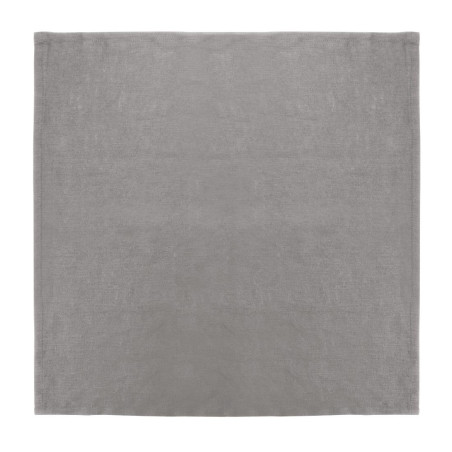 Tovaglioli di lino grigi 400 x 400 mm - Confezione da 12 - Olympia
