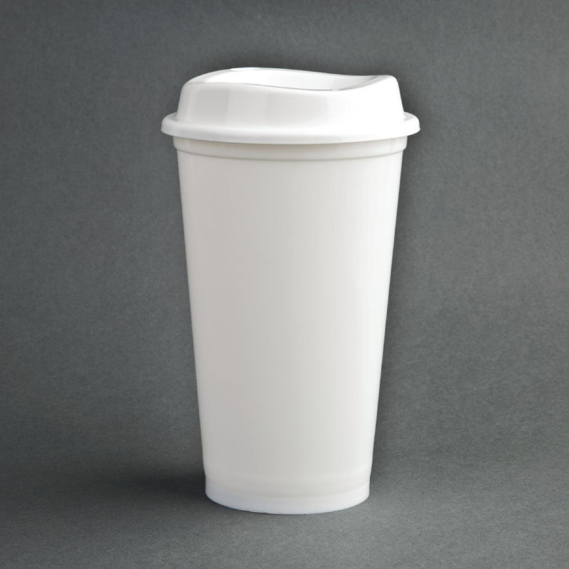 Bicchieri da caffè riutilizzabili in polipropilene - Set da 25 Olympia Bicchieri da caffè riutilizzabili in polipropilene - Set da 25 Olympia