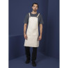 Grembiule Bavaglino in Cotone Grigio Southside - Cucina Professionale