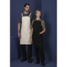 Grembiule Bavaglino in Cotone Grigio Southside - Cucina Professionale