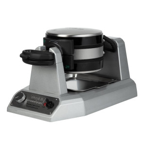 Piastra per waffle doppia belga Waring WW200E - cottura omogenea e rotativa