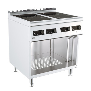 Forno professionale 700 elettrico - 4 piastre a induzione - CombiSteel