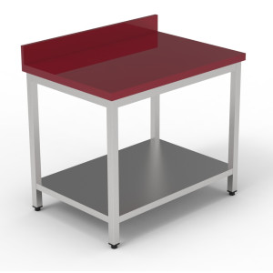 Tavolo da taglio con scaffale smontabile - 1600 x 700 - CombiSteel