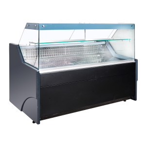 Vetrina Refrigerata Wesley 1.5 Nero 130 L - Attrezzatura CombiSteel