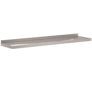 Mensola da Parete Inox 1000x400 mm CombiSteel - Cucina Pro