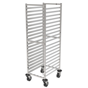 Carrello di Sgombero a Vassoi GN 2/1 - CombiSteel: Ideale per la ristorazione
